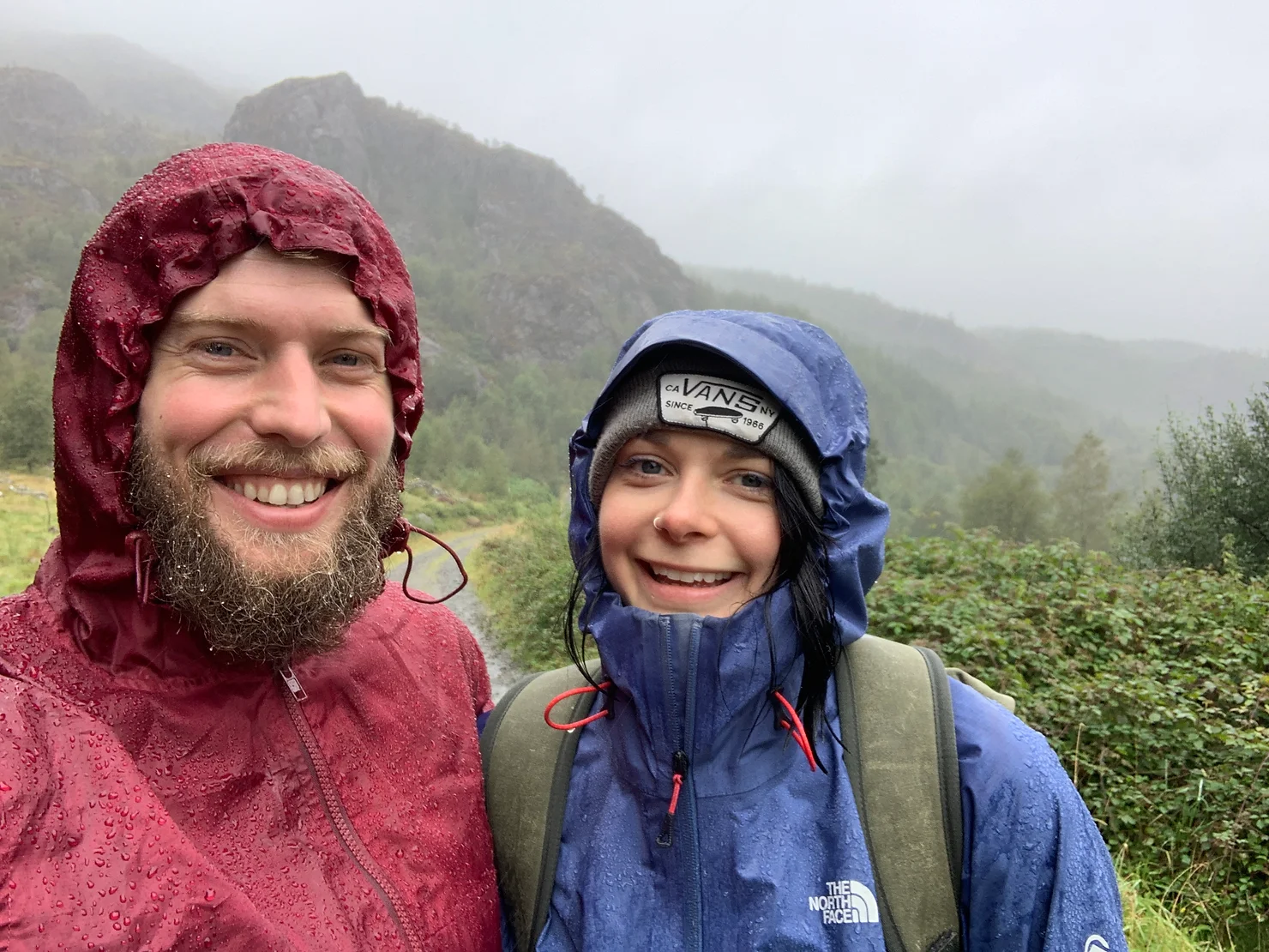 Photograph of Jolley Productions founder Chris and his partner.